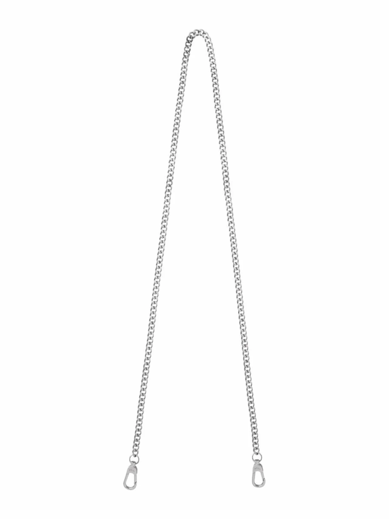Laukkukorut<Longchamp Metal Shoulder Strap -ketjuolkahihna 120 cm 023 SILVER