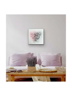 Annika Salmi Art Metallic heart 60x60 akustiikkateos^ Taulut & Julisteet