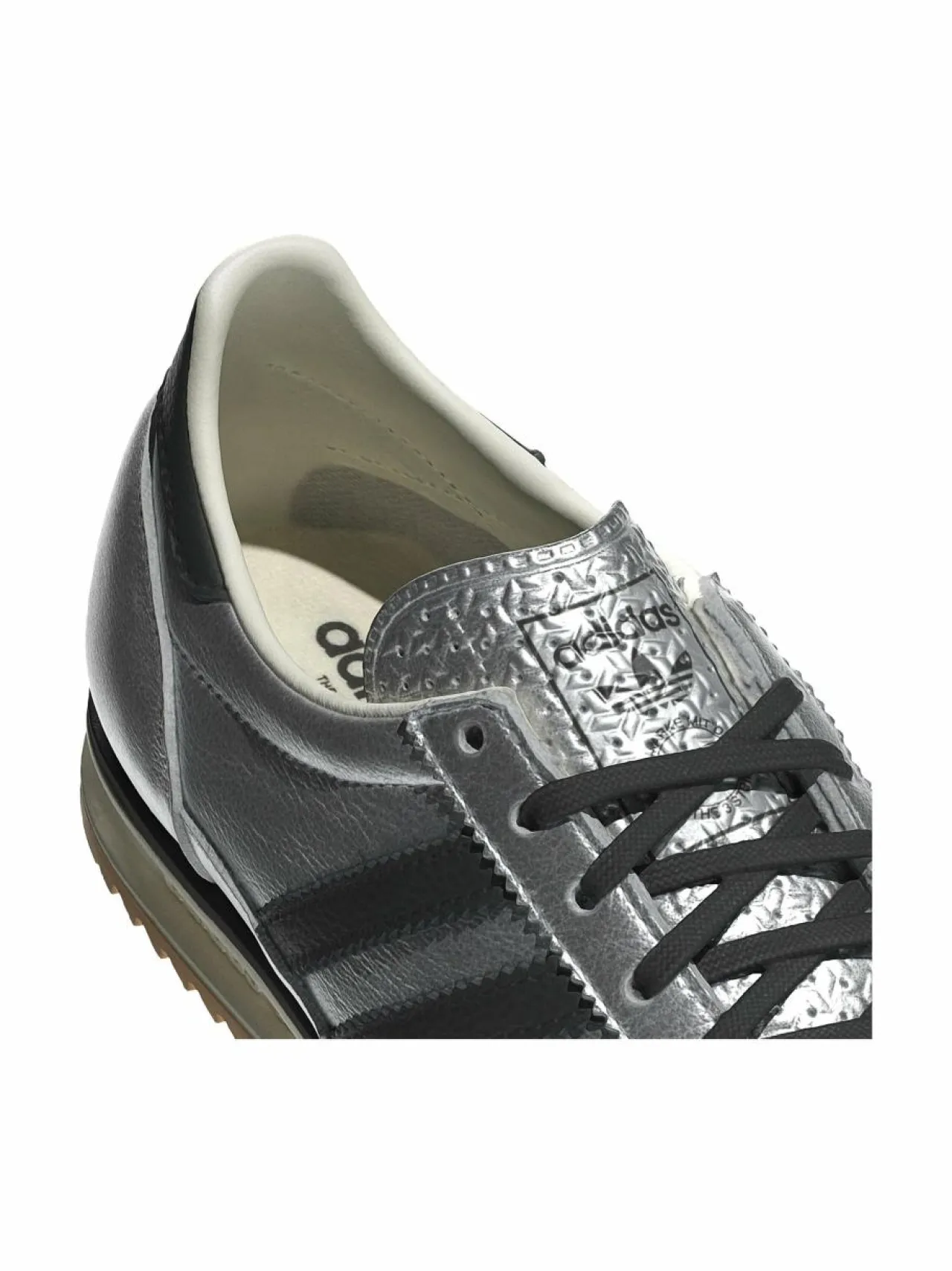 Urheilujalkineet|Tennarit & Sneakerit<adidas Originals Metallic SL 72 OG -nahkasneakerit JH6363 SILVMT/CBLACK/OWHITE