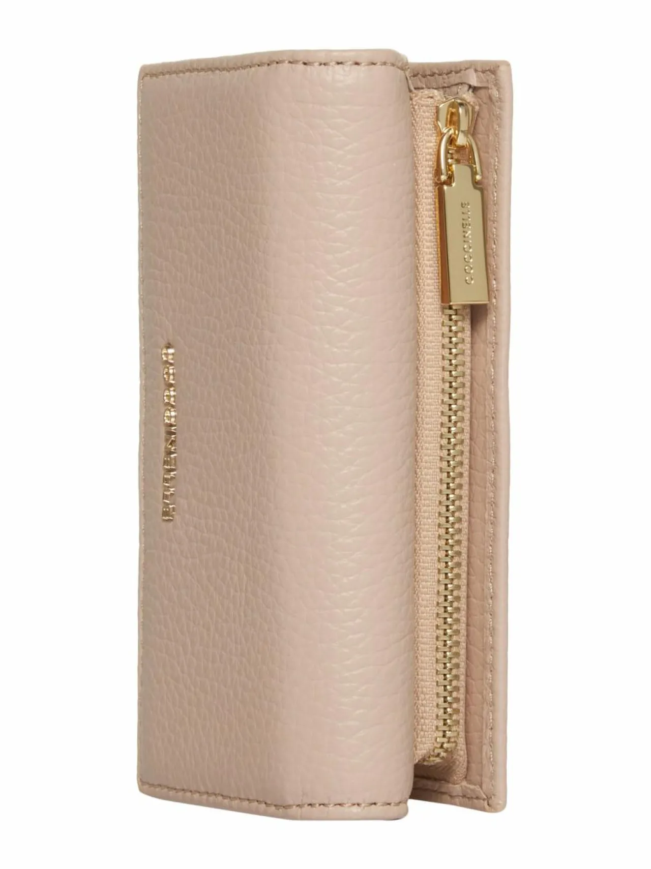 Lompakot & Kotelot<Coccinelle Metallic Soft Flap -nahkalompakko N12 NUDE