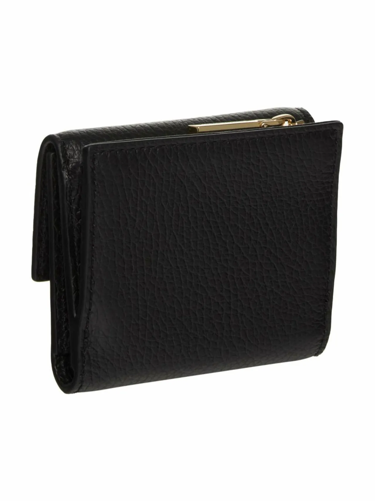 Lompakot & Kotelot<Coccinelle Metallic Soft S -nahkalompakko 001 NOIR