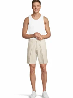 Housut<CONSTRUE Mexico-pellavasekoitteiset chinoshortsit LINEN TWO TONE
