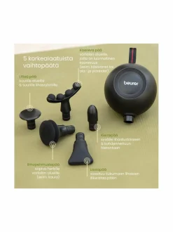 Terveydenhoito<Beurer MG101 Muscle Massager -lihashuoltovasara BLACK