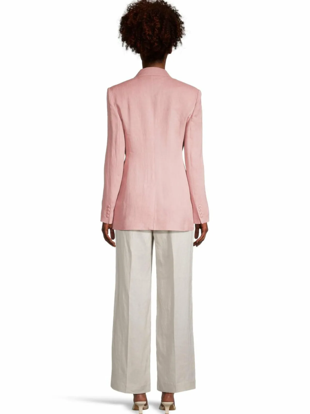 Bleiserit & Jakut<Max Mara Studio Micio-pellavableiseri 025 ROSA