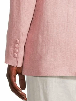 Bleiserit & Jakut<Max Mara Studio Micio-pellavableiseri 025 ROSA