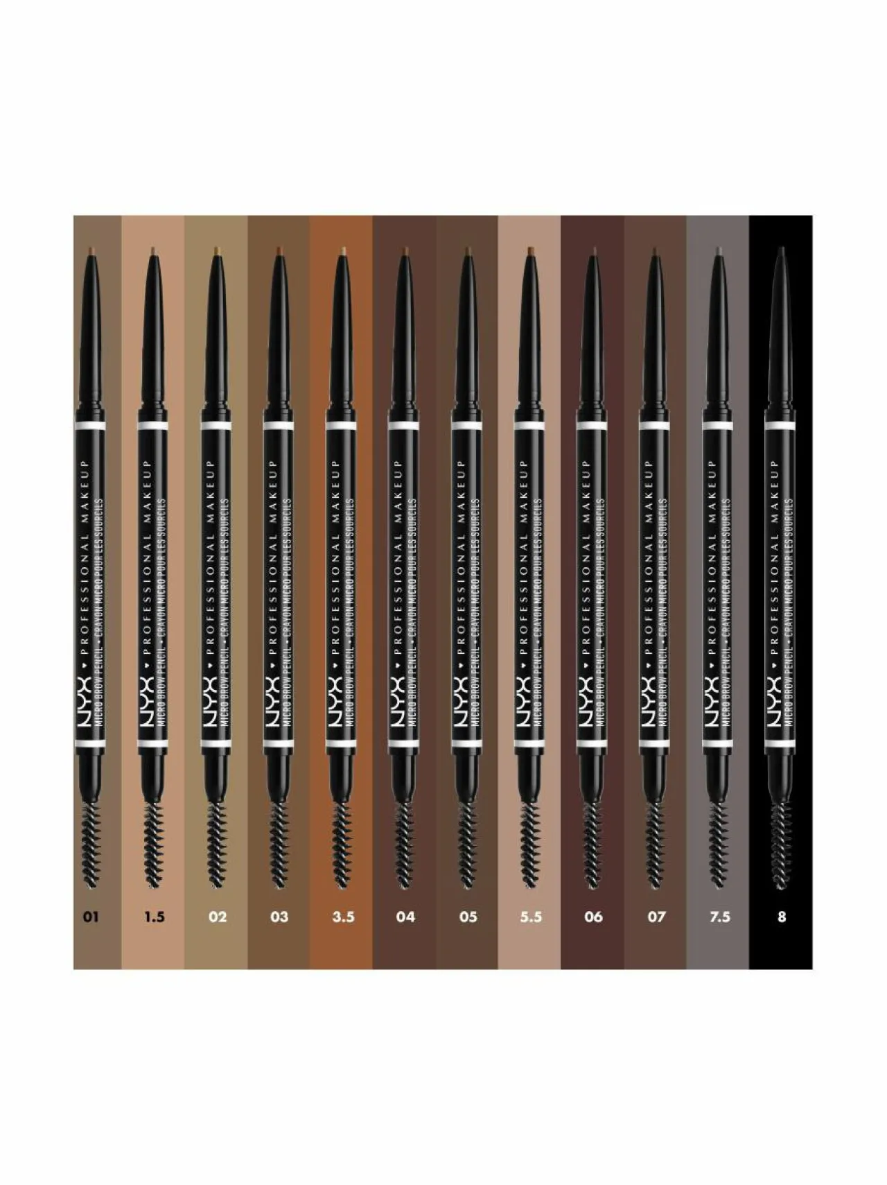 Silmät<NYX Professional Makeup Micro Brow Pencil -kulmakynä