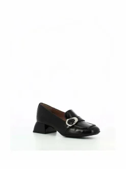 Wonders Mid Heel Buckle -nahkaloaferit^ Kävelykengät & Loaferit