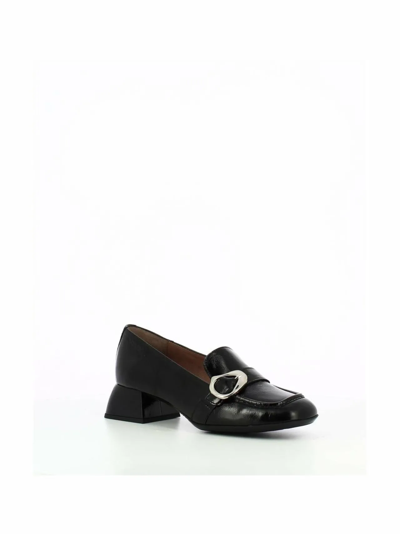 Wonders Mid Heel Buckle -nahkaloaferit^ Kävelykengät & Loaferit