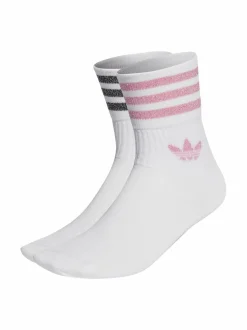 adidas Originals Mid-Cut Glitter Crew -sukat 2-pack^ Urheiluasusteet