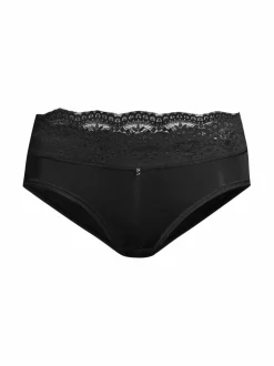 Alusvaatteet & -Asut<Sylvia Speidel Midi-brief -alushousut pitsillä 990 BLACK