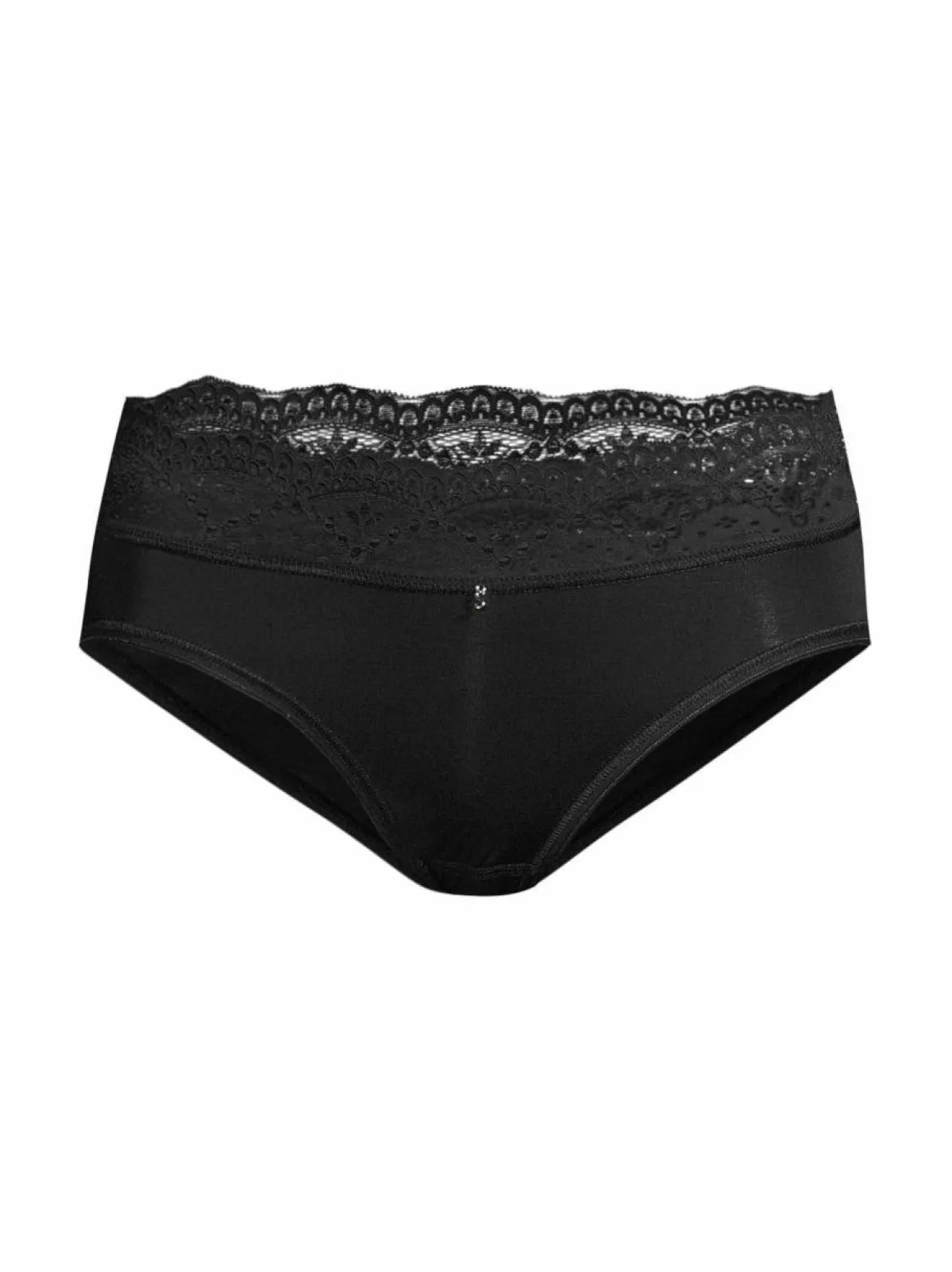 Alusvaatteet & -Asut<Sylvia Speidel Midi-brief -alushousut pitsillä 990 BLACK