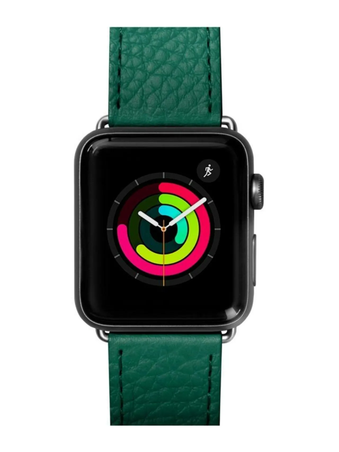 Kellot<Laut Milano Apple Watch (38/40 mm) -ranneke (vihreä)