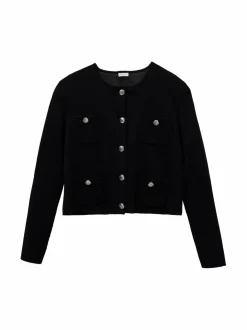 Neuleet<BMuir Milano-neuletakki 990 BLACK