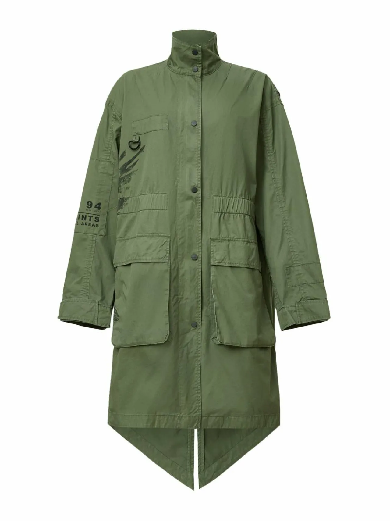 Takit<All Saints Milla Bird -parkatakki KHAKI GREEN
