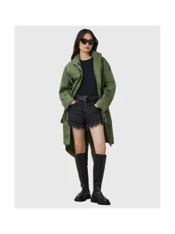Takit<All Saints Milla Bird -parkatakki KHAKI GREEN