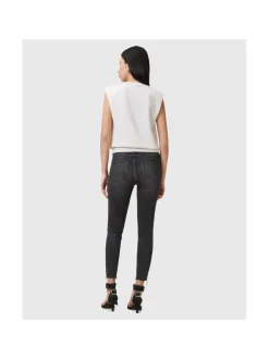 Farkut<All Saints Miller Pushup -farkut WASHED BLACK