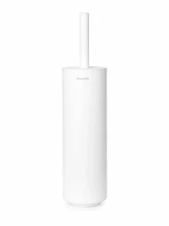 Säilytys<Brabantia MindSet Toilet -harja ja teline MINERAL FRESH WHITE