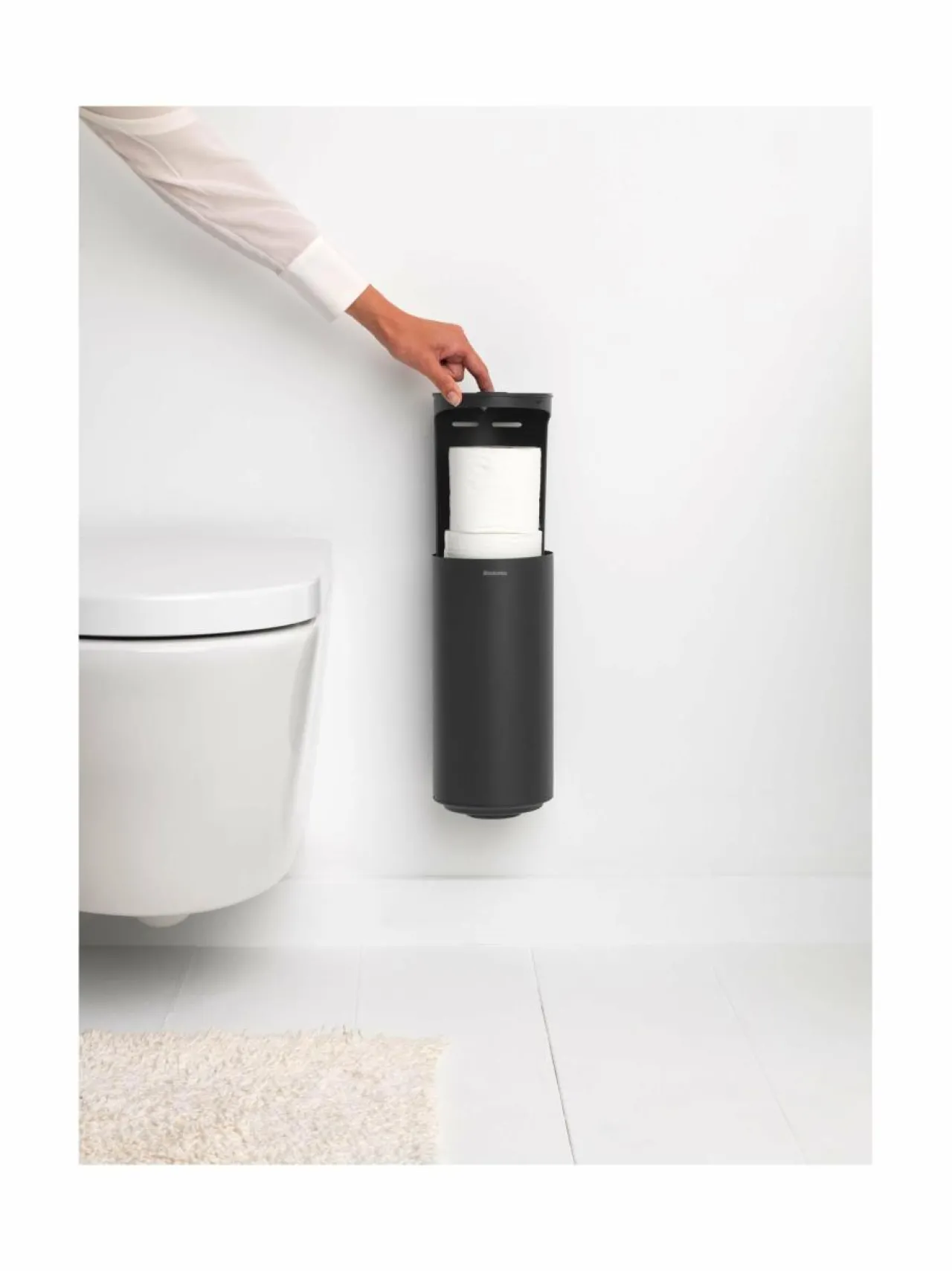 Brabantia MindSet- WC-paperin säilytysteline 30 cm^ Säilytys