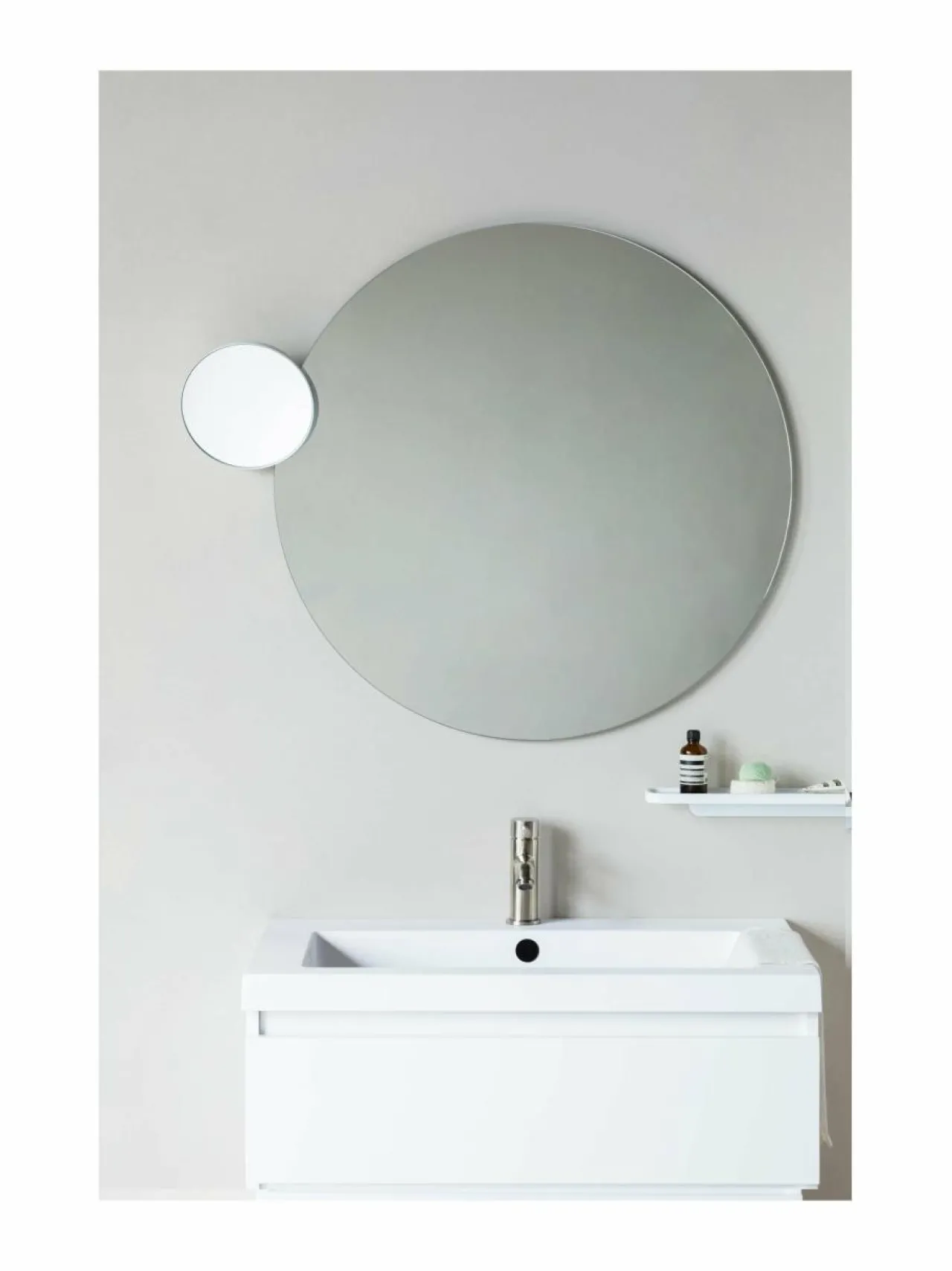 Kylpyhuonetarvikkeet<Brabantia MindSet-kylpyhuonepeili MINERAL FRESH WHITE