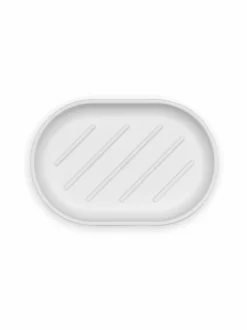 Kylpyhuonetarvikkeet<Brabantia MindSet-saippuaalusta MINERAL FRESH WHITE