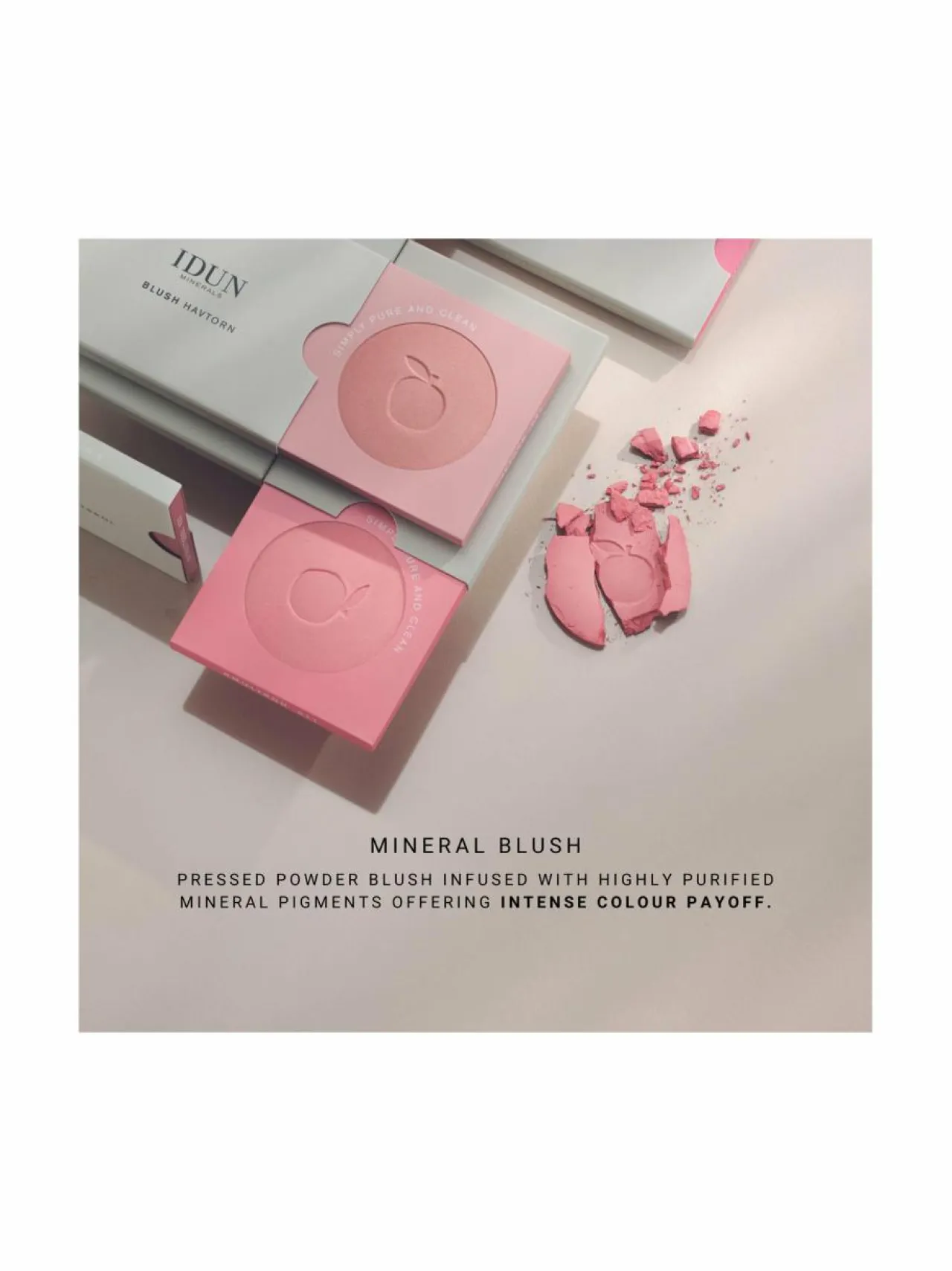 Meikit<Idun Minerals Mineral Blush -poskipuna HAVTORN