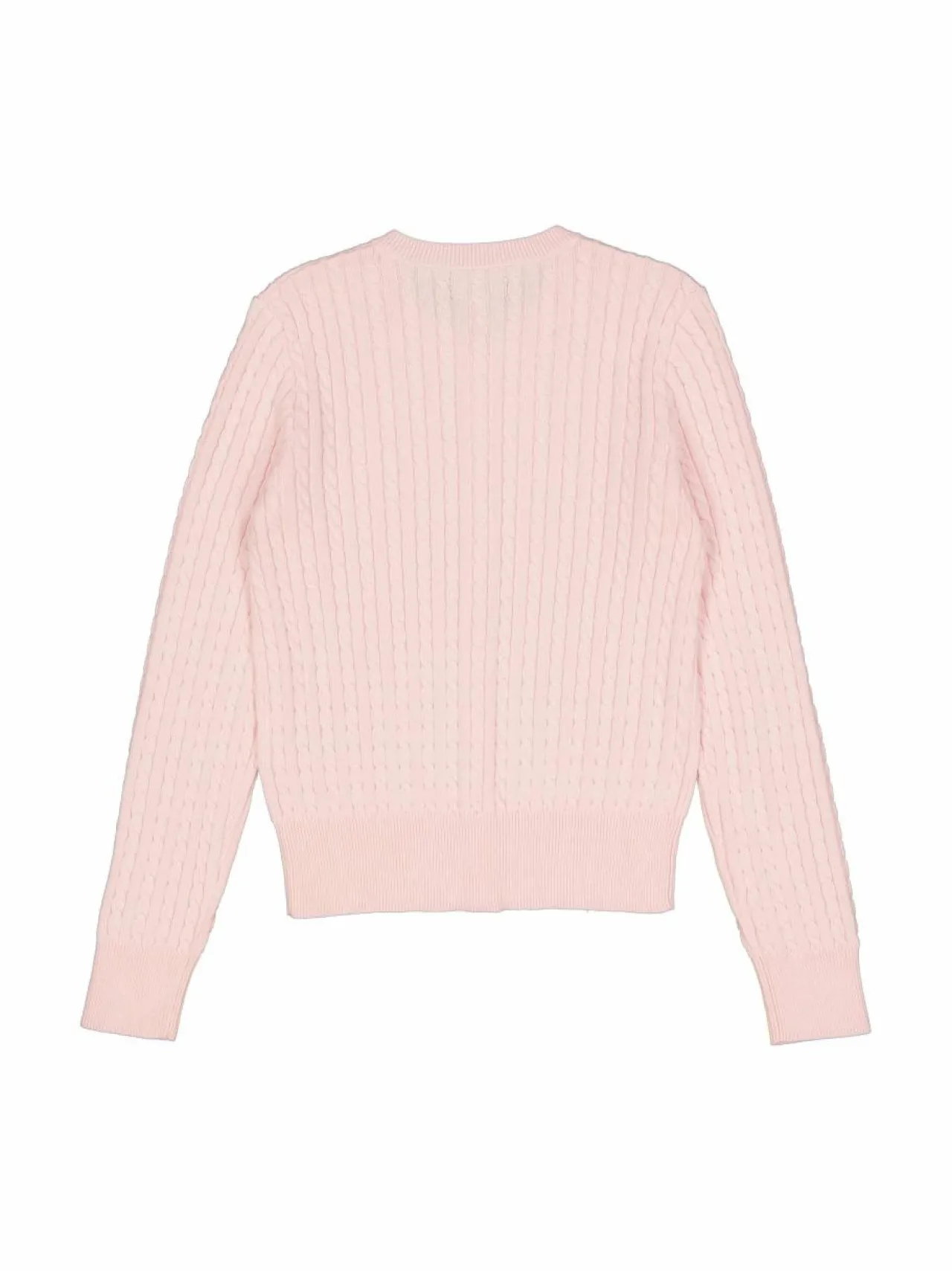 Neuleet<Polo Ralph Lauren Mini Cable -palmikkoneuletakki HINT OF PINK