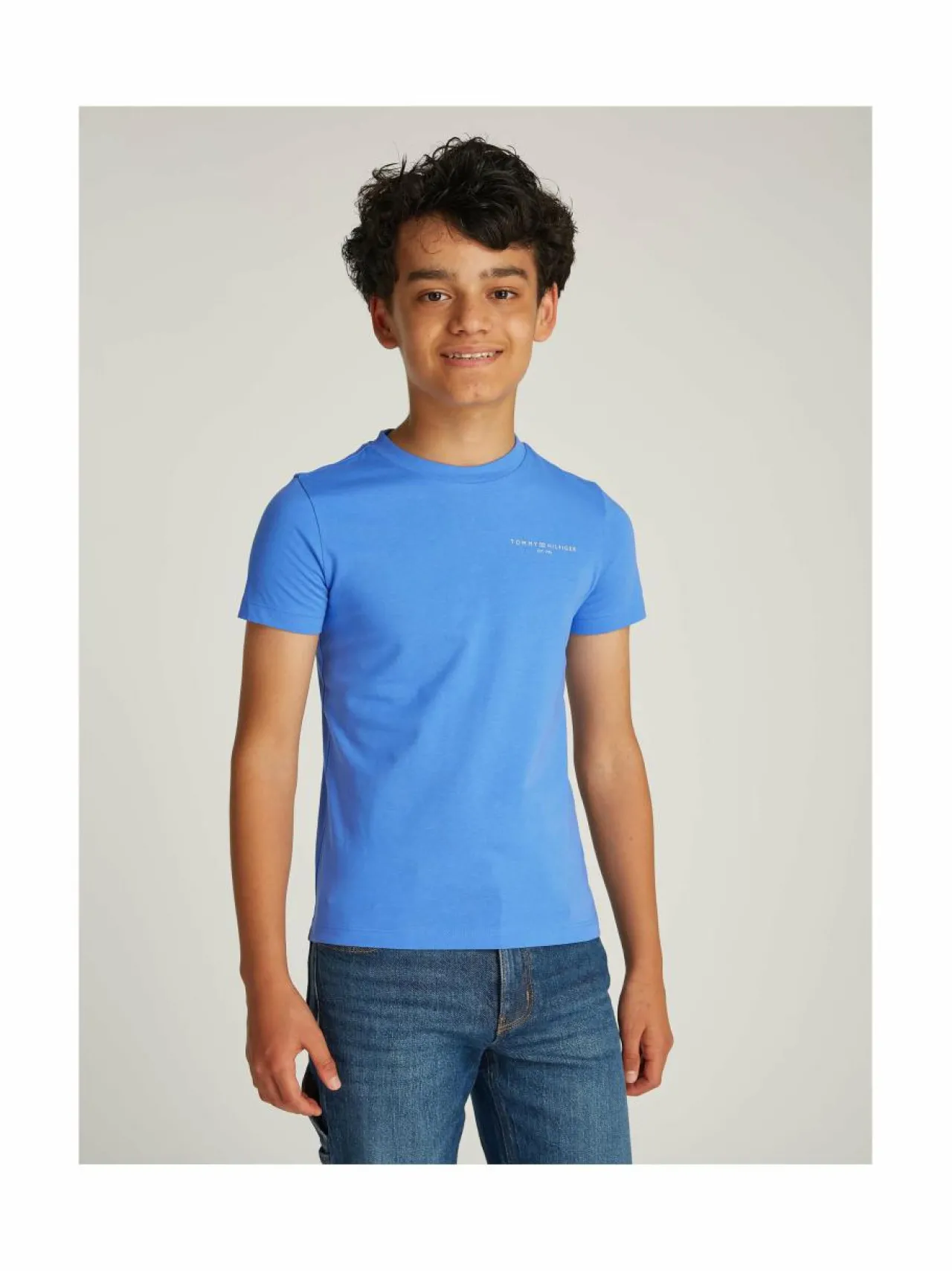 T-Paidat|T-Paidat<Tommy Hilfiger Mini Logo t-paita C30 BLUE SPELL