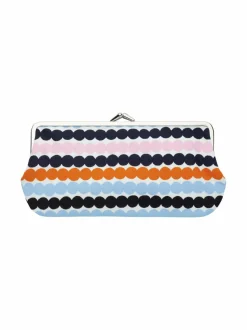 Kylpyhuonetarvikkeet<Marimekko Mini Räsymatto -silmälasikukkaro 135 WHITE, LT.YELLOW, ORANGE, LT.BLUE