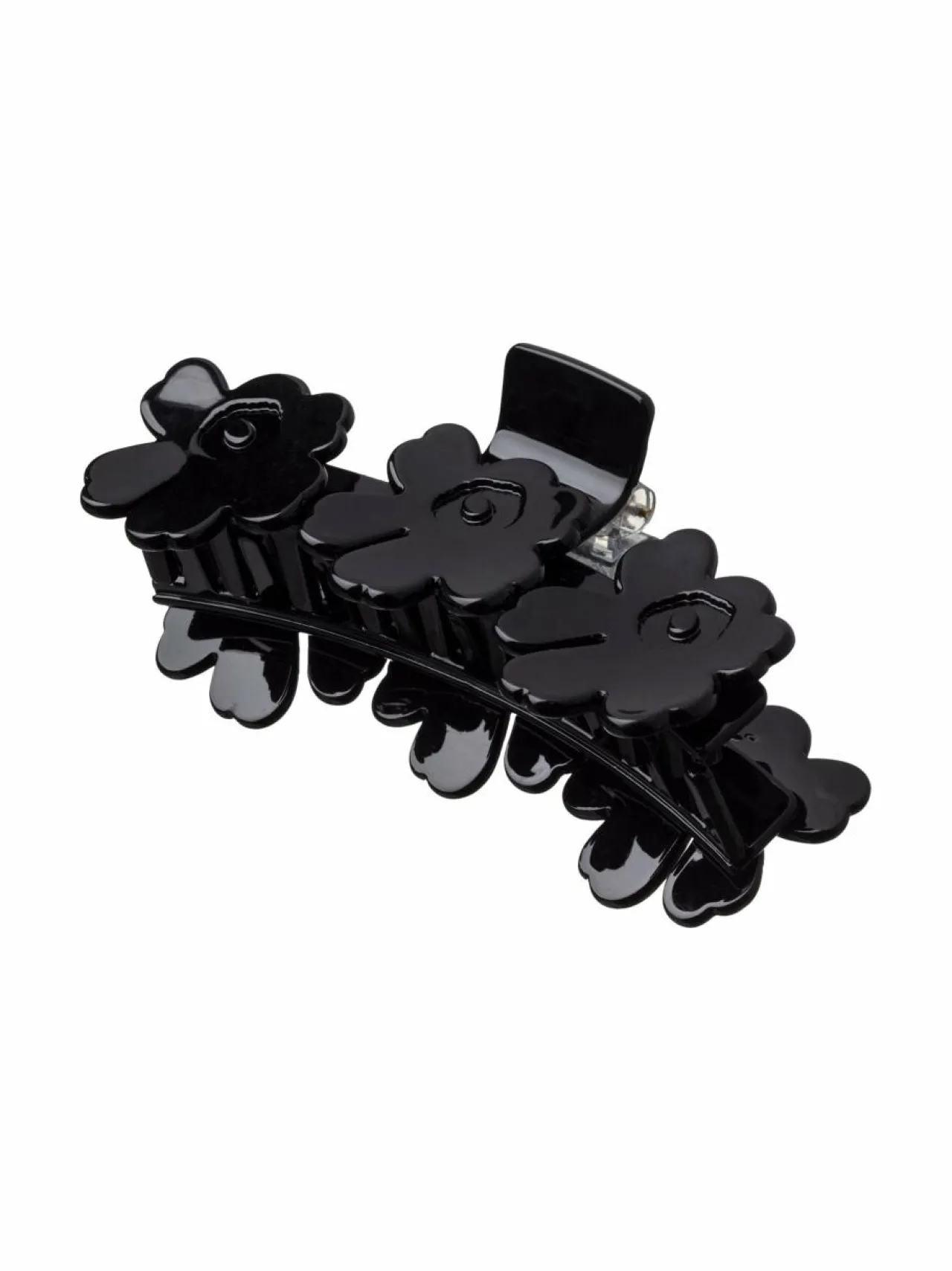 Korut<Marimekko Mini Unikko -hiusklipsi 999 BLACK