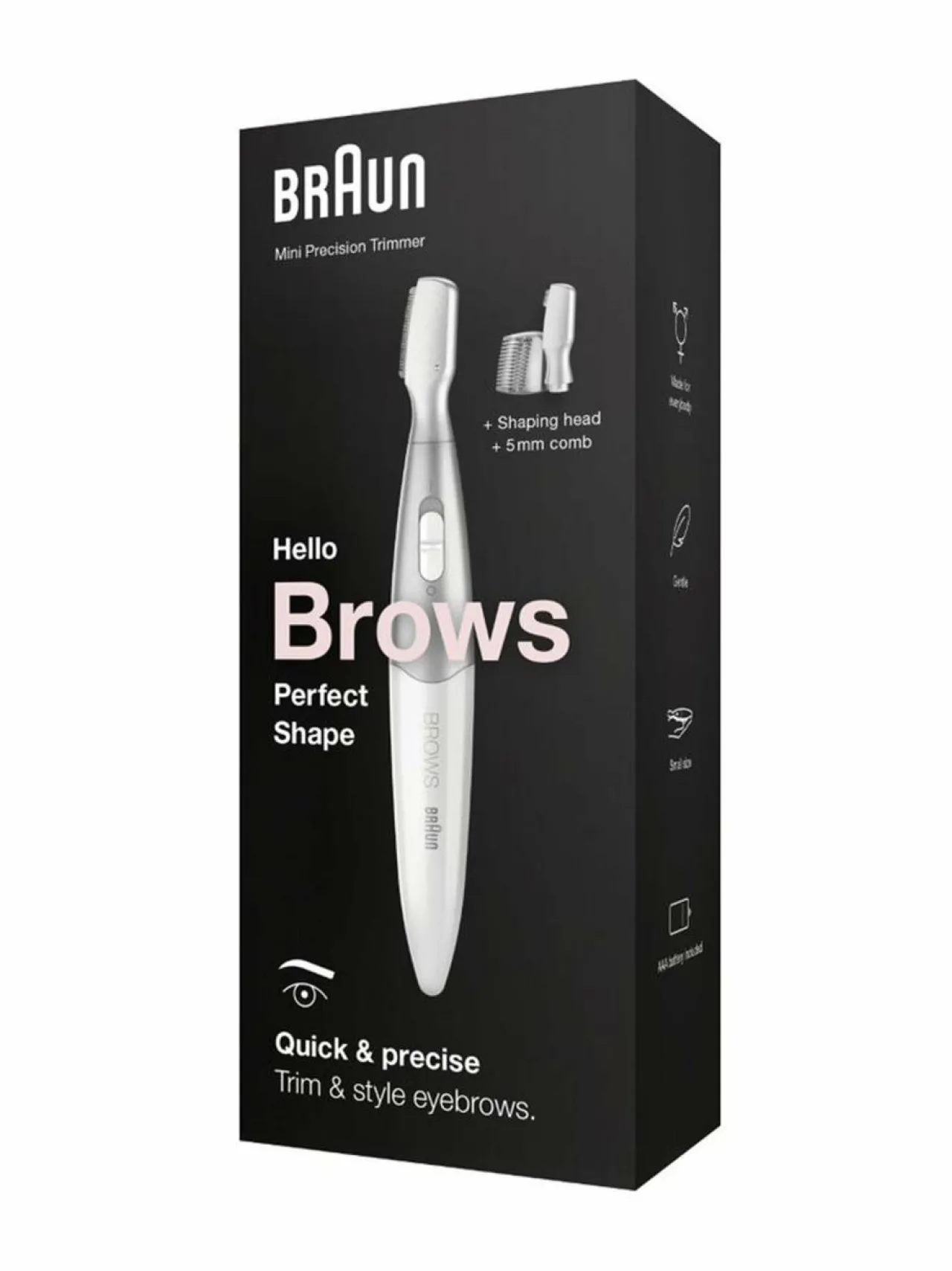 Braun Minitrimmeri FG1106^ Ihokarvanpoisto