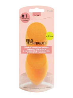 Meikkaustarvikkeet<Real Techniques Miracle Complexion Sponge -meikkisieni 2 kpl