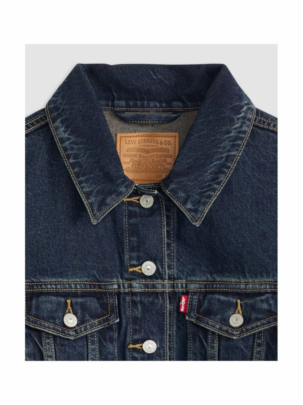Bleiserit & Jakut<Levi's Mob Wife Trucker Bellissima -farkkutakki 246 BELLISSIMA