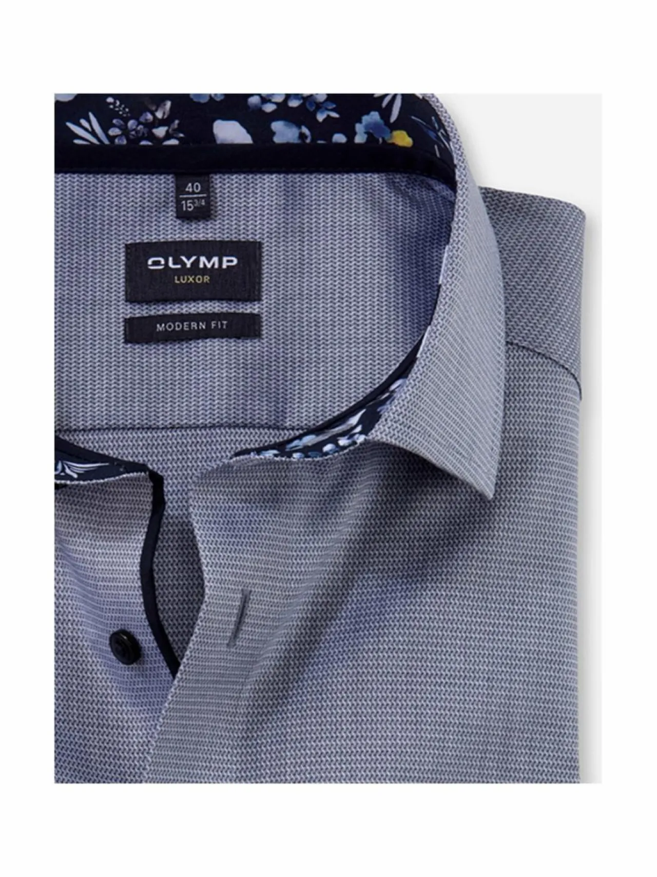 Olymp Modern Fit Extra Long Sleeve Soft -kauluspaita, erikoispitkät hihat^ Paidat