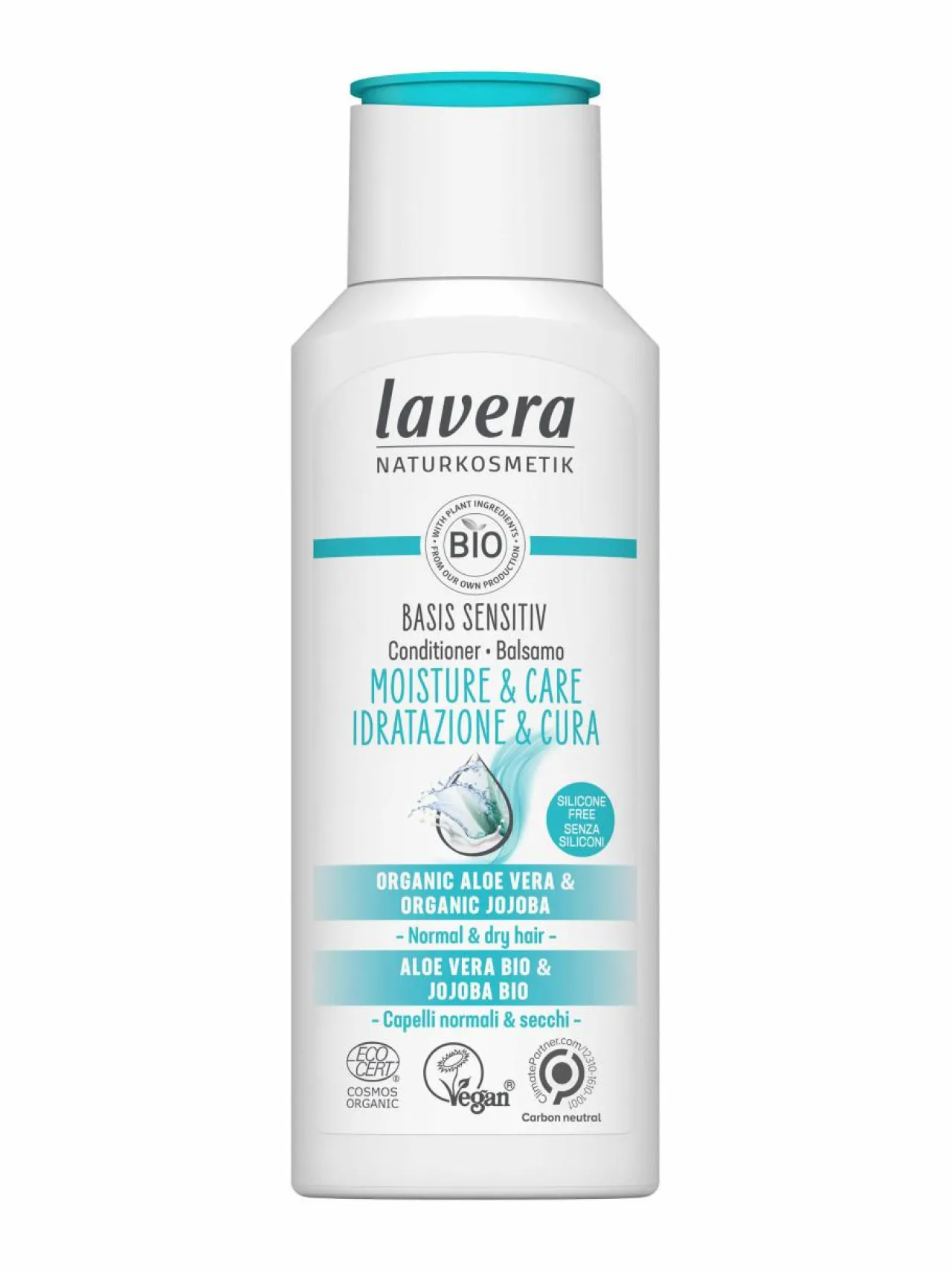 Hiustenhoito<Lavera Moisture & Care Conditioner -hoitoaine, 200ml