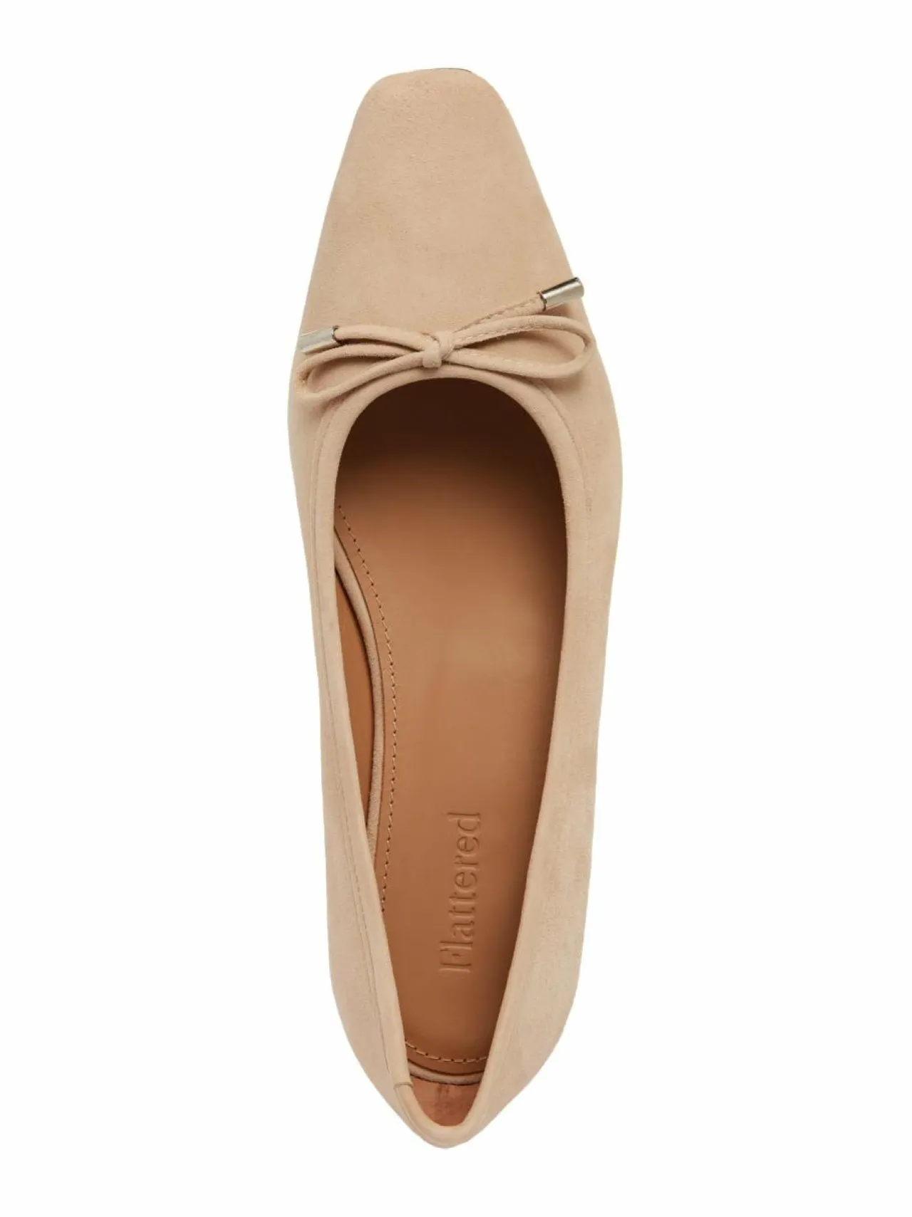 Kävelykengät & Loaferit<Flattered Monica-mokkanahkaballerinat SAND