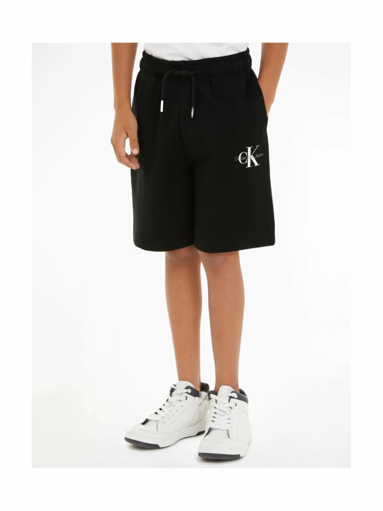 Calvin Klein Kids Monogram Relaxed -collegeshortsit^ Shortsit|Shortsit