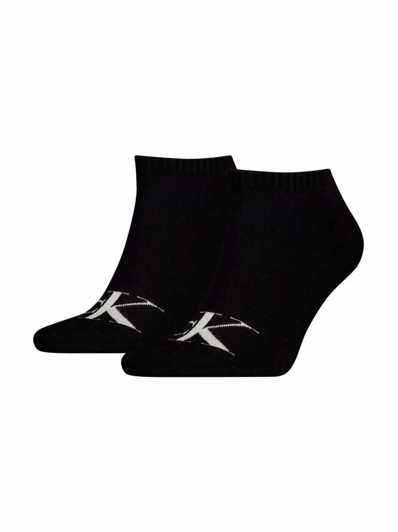 Sukat<Calvin Klein Monogram Sneaker -sukat 2-pack 001 BLACK
