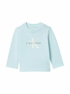 Pitkähihaiset Trikoopaidat|Pitkähihaiset Trikoopaidat<Calvin Klein Kids Monogram-trikoopaita CYS RAIN DANCE