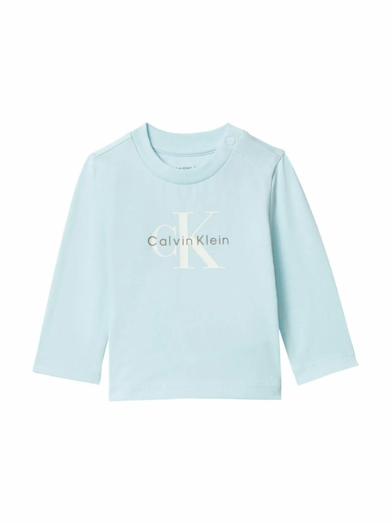 Pitkähihaiset Trikoopaidat|Pitkähihaiset Trikoopaidat<Calvin Klein Kids Monogram-trikoopaita CYS RAIN DANCE