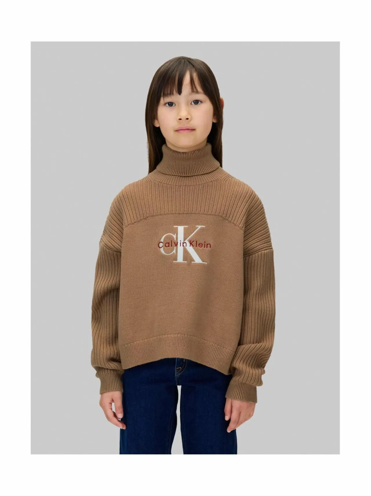 Calvin Klein Kids Monologo Rollneck -neule^ Neuleet