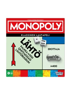 MONOPOLY Lautapeli Classic Refresh (suomenkielinen)^ Pelit