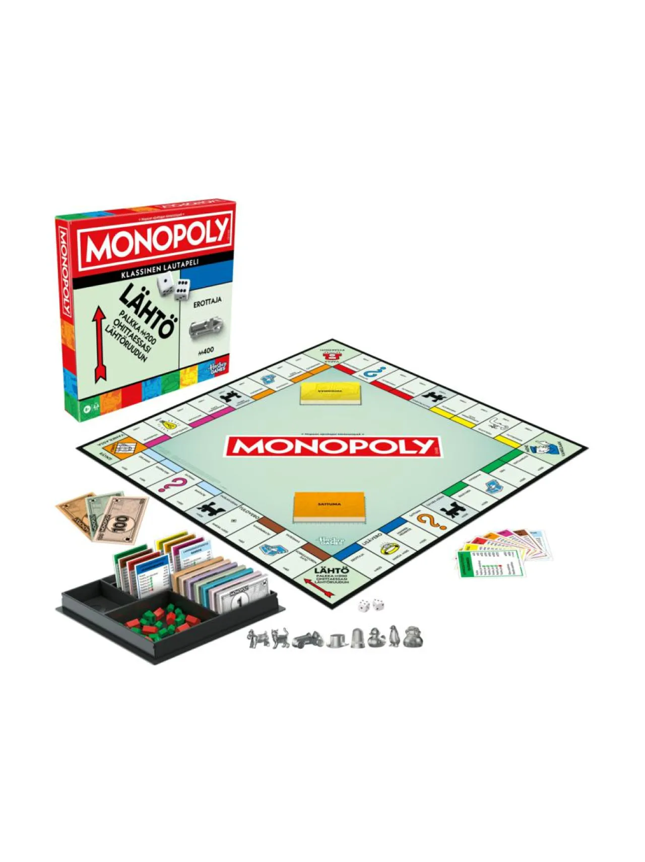 MONOPOLY Lautapeli Classic Refresh (suomenkielinen)^ Pelit