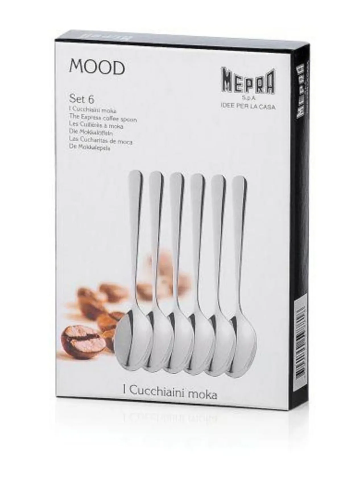 Aterimet & Tarjoiluvälineet<Mepra Mood-espressolusikka 6 kpl