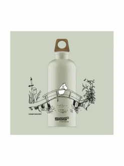 Tee, Kahvi & Vesi<Sigg Moomin Bridge -juomapullo, 0.6L SAGE