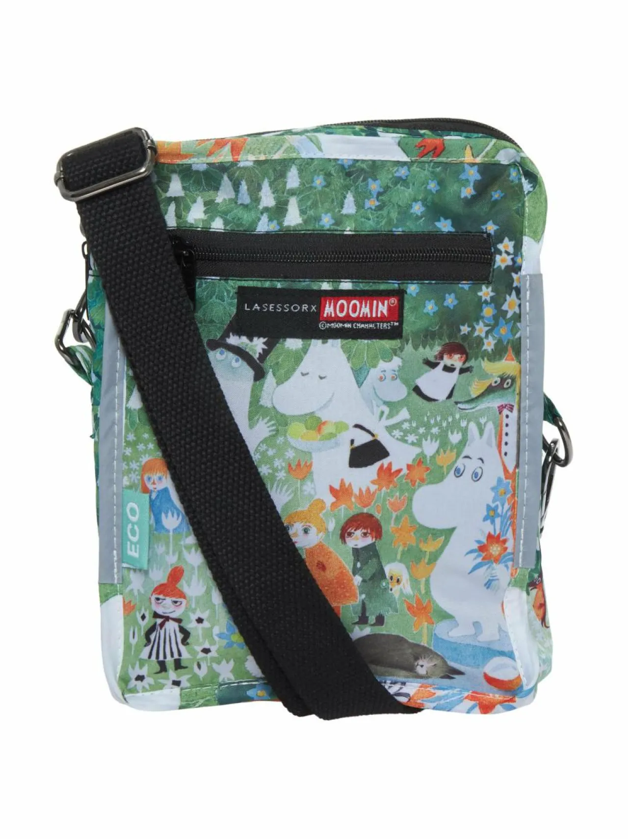 Shopperit<MOOMIN Dangerous Journey -puhelinlaukku 445 445 DANGEROUS JOURNEY GREEN