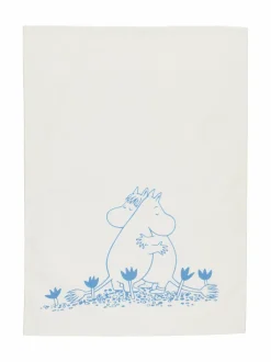Keittiö- & Kattaustekstiilit<Moomin Arabia Moomin Love -keittiöpyyhe 50 x 70 cm BLUE
