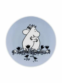 Lautaset & Kulhot<Moomin Arabia Moomin Love -lautanen 10,5 cm BLUE