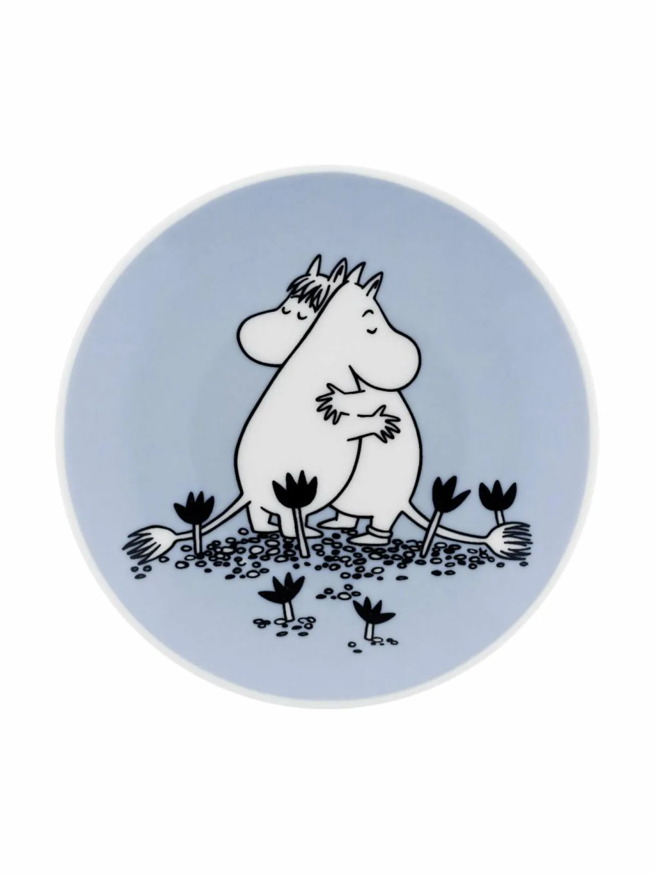 Lautaset & Kulhot<Moomin Arabia Moomin Love -lautanen 10,5 cm BLUE