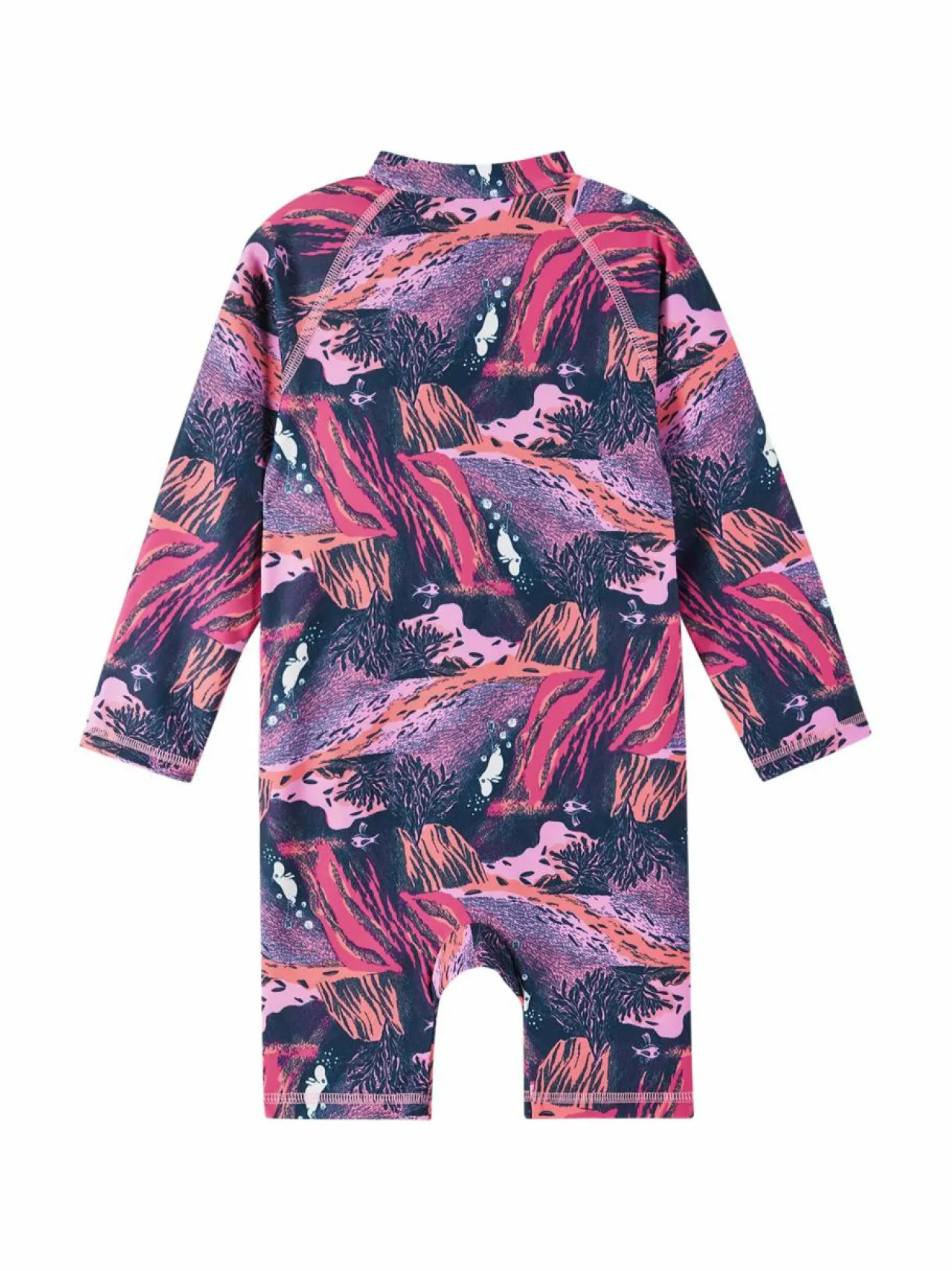 Ulkoiluvaatteet<Reima Moomin UV50+ Sandig -uimahaalari 4578 ROSE PINK