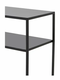 Säilytys<Casa Stockmann Mount-metallisivupöytä 70 x 25.5 x 70 cm BLACK